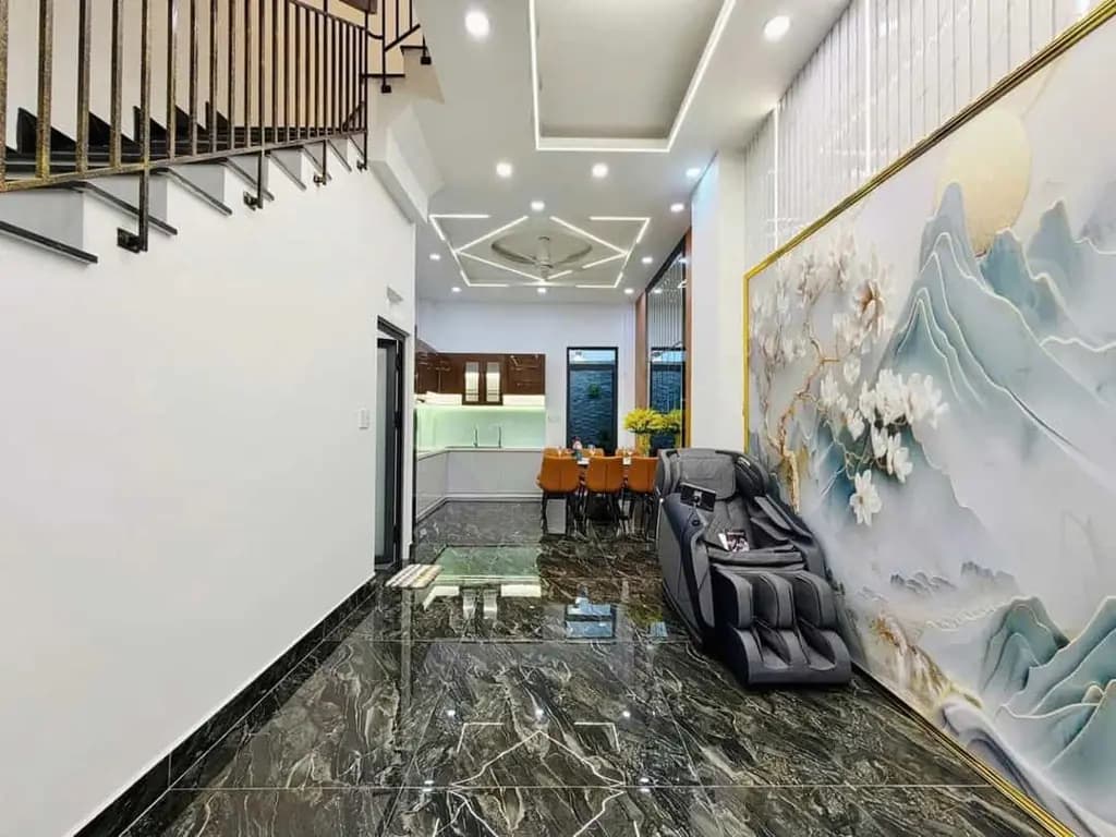 Main-Bán gấp nhà 34m2 đầy đủ nội thất 2Tỷ400 đường Hậu Giang P6 Quận 6 , Sổ hồng riêng-1