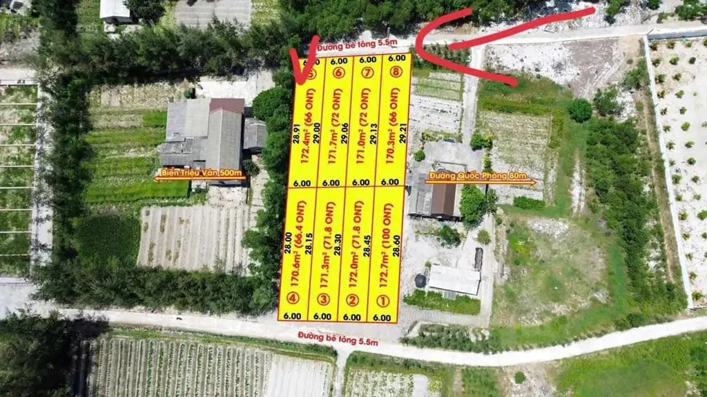 Main-Bán Đất 171m2 có sẵn 72 m2 thổ cư giá 280 triệu tại Xã Triệu Lăng Huyện Triệu Phong Quảng Trị-4