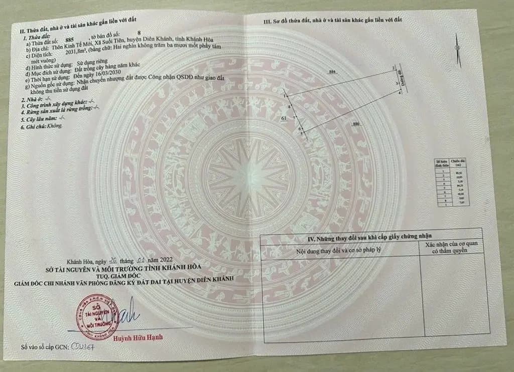 Main-Bán lô đất Suối Hiệp( Suối Tiên cũ), xung quanh nhiều nhà vườn 2031m2-0