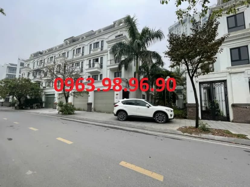 Cho thuê nhà liền kề 90m² x 4 tầng, lô góc vườn hoa khu Hải Phát Roman LH 0963989690