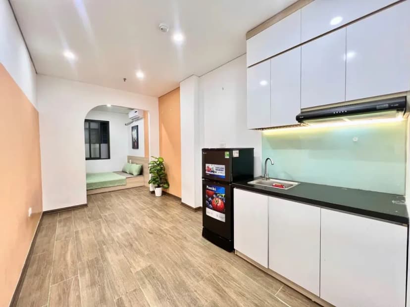 Cho Thuê 1pk 1pn Full đồ giá rẻ 5tr2 cực đẹp Ngõ 67 Giáp Bát, Hoàng Mai