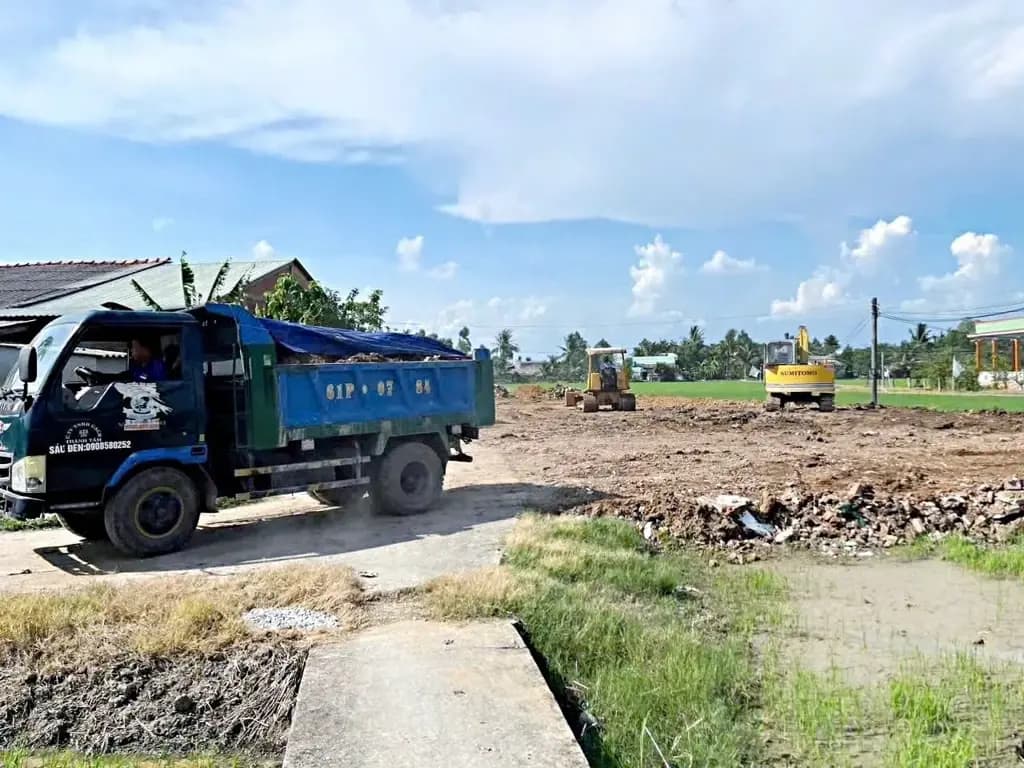 Main-~ 500m2 đất full thổ cư sát trường học đường tỉnh lộ 833 đất (rẻ nhất xã)-2
