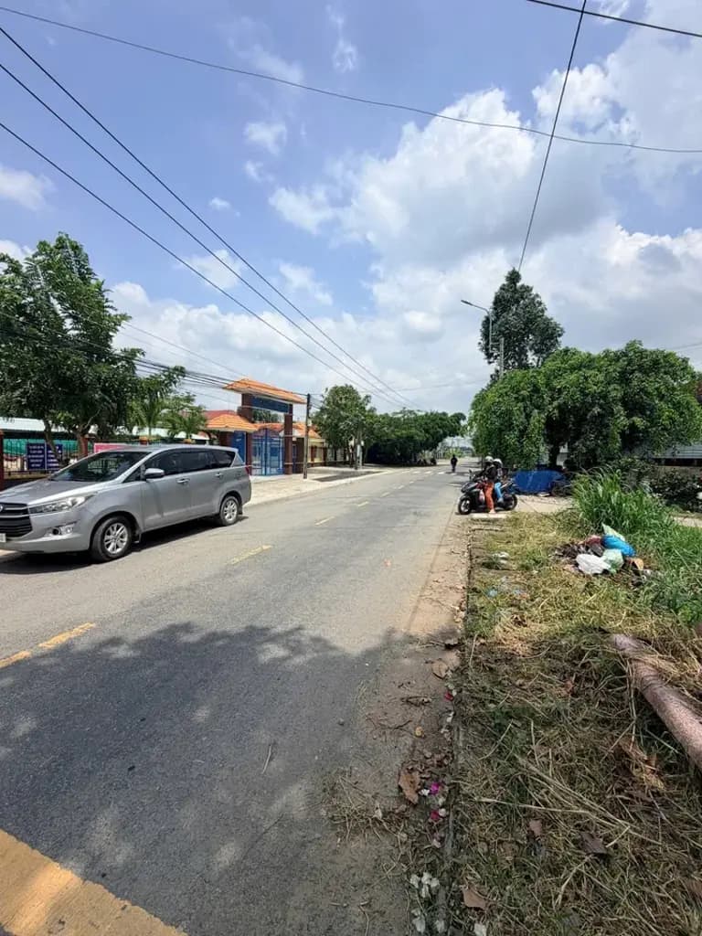 Main-~ 500m2 đất full thổ cư sát trường học đường tỉnh lộ 833 đất (rẻ nhất xã)-3