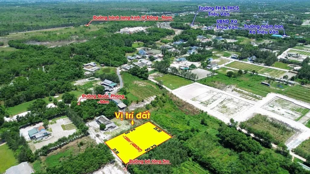 Main-Bán Đất 1350m2 có sẵn 450 m2 thổ cư giá 1.25 tỷ tại Xã Nam Cửa Việt Xã Triệu Vân Huyện Triệu Phong Quảng Trị-2