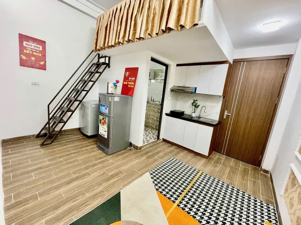 Main-Cho Thuê Ccmn 1pk 1pn + gác xép cực vip Full đồ đẹp Ngõ 135 Chính Kinh, Thanh Xuân-1