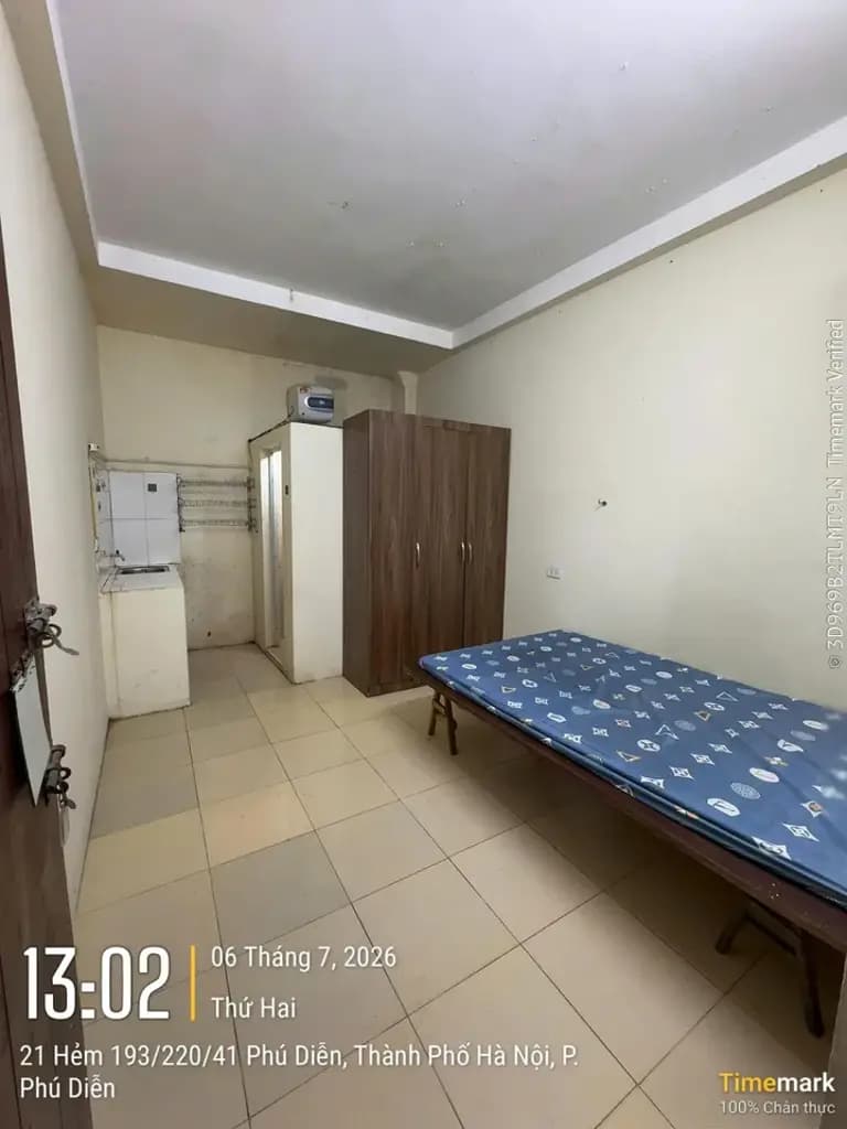 🏡 Nhà số 21 ngõ 114 Nguyễn Đạo An, Phú diễn, Bắc từ liêm trống phòng 102 vskk ở luôn giá 2,4 triệu