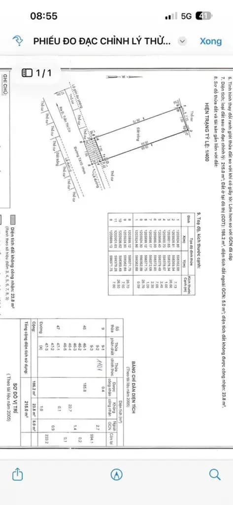 Main-BANK ĐỊNH GIÁ HƠN 11 TỶ BÁN 9.5 TỶ – MẶT TIỀN THỚI AN 10 Q12 (7X30M = 215M² THỔ CƯ 186M²) ĐƯỜNG 10M SỔ CHÍNH CHỦ TL-3