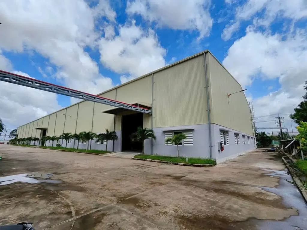 Cho thuê Kho, nhà xưởng 4600m2 giá 2.88$/m2 KCN Bìnhh Minh PCCC - 3 Pha