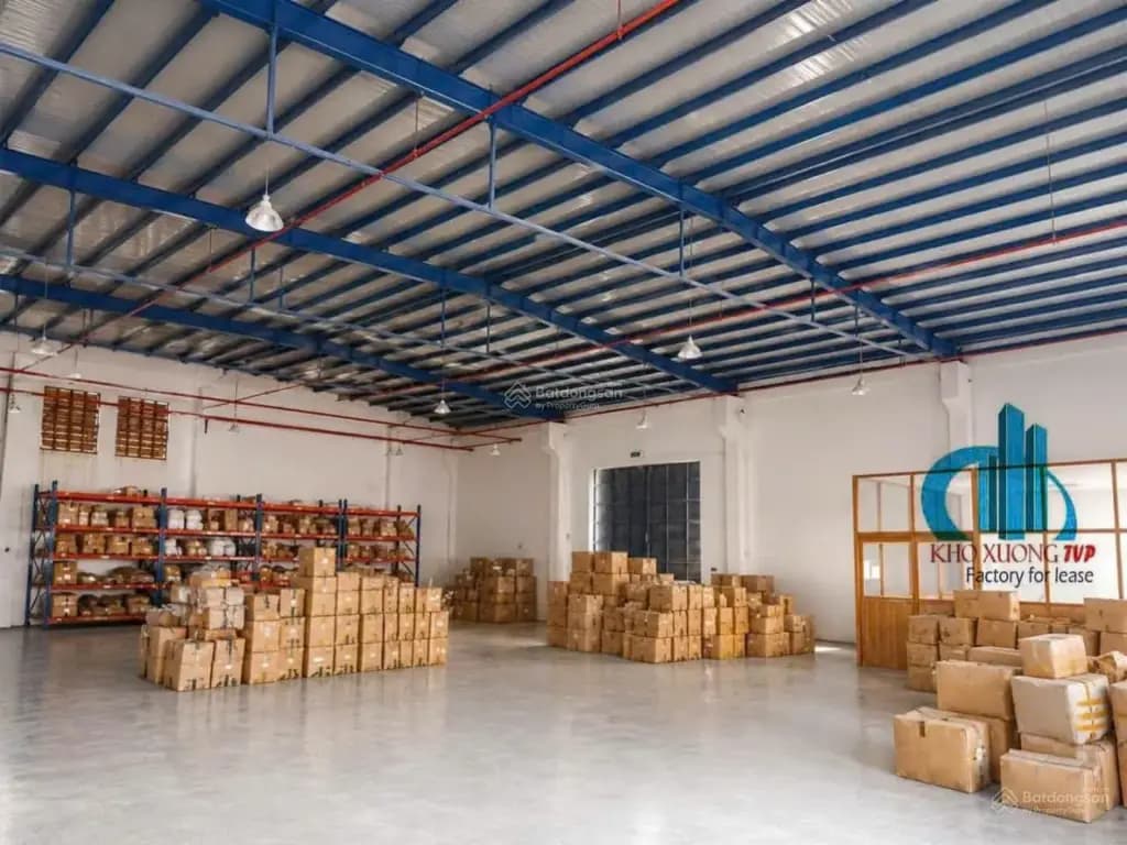 Main-Cho thuê 1700 m2 xưởng cụm Tân Uyên, giá: 124 triệu. PCCC tự động, giấy tờ đầy đủ, xuất VAT-3