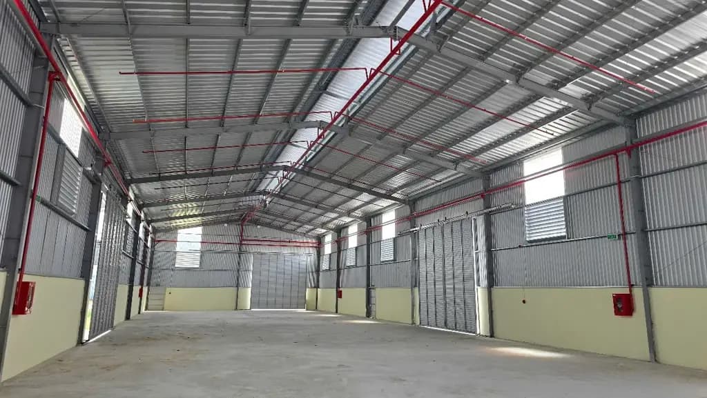 Main-Cho thuê Kho xưởng 1050m2 giá 70 triệu Hòa Lợi Bến Cát Bình Dương , PCCC từ động-5