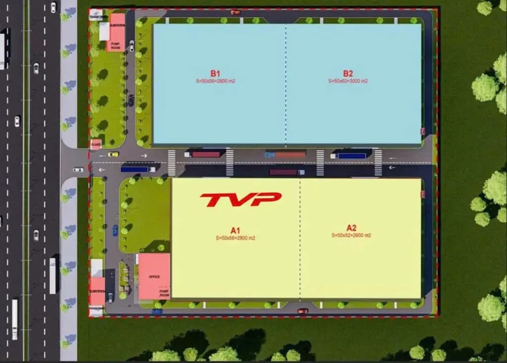 Main-Cho thuê 2600m2 ,2800m2 ,3000m2 ,5400m2 Kho Xưởng trong KCN Châu Đức Bà Rịa - Vũng Tàu-1