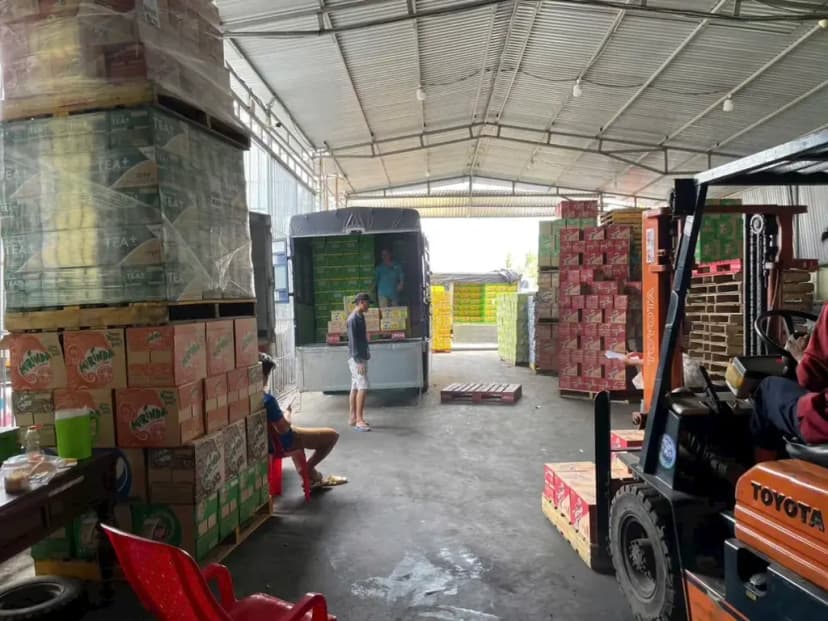 Cho thuê Kho, nhà xưởng 600m2 mặt tiền đường xe container giá 15 triệu Bến Tre