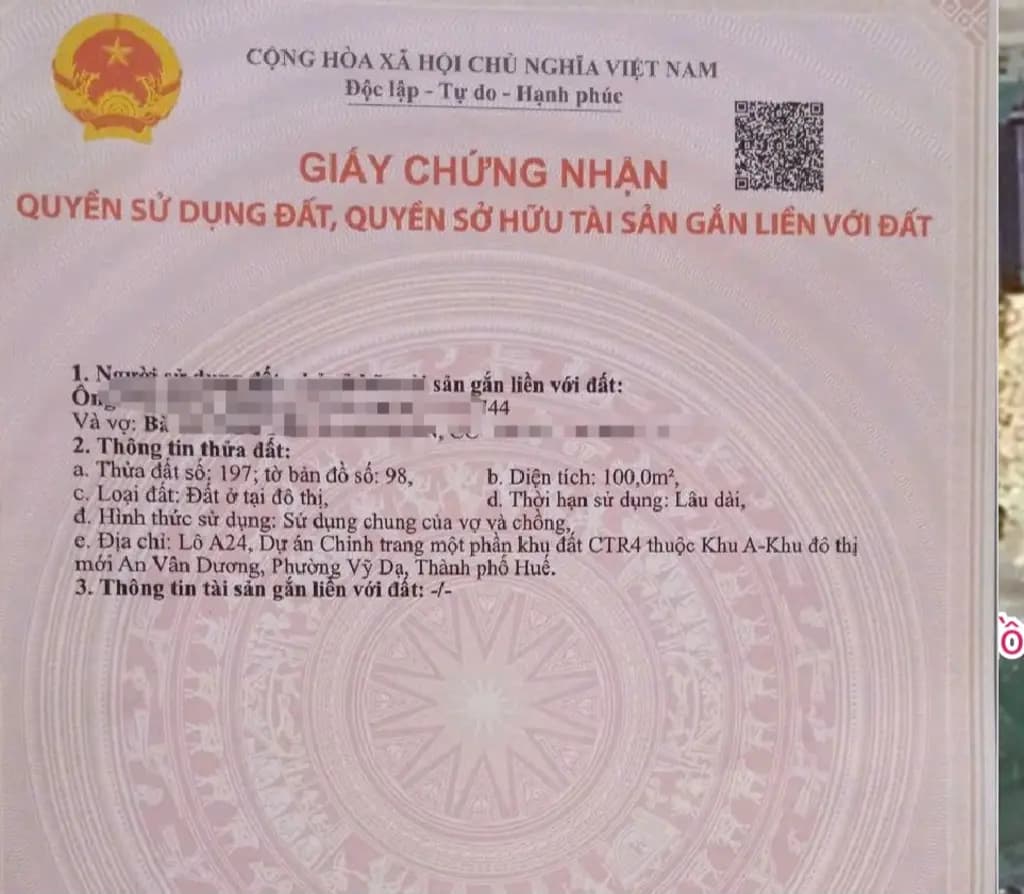 Main-BÁN ĐẤT KQH XUÂN PHÚ - SAU LƯNG ĐƯỜNG HOÀNG LANH - TH HUẾ-1