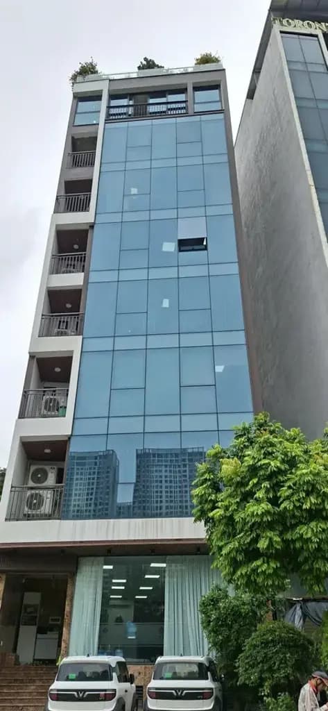Main-Cho thuê tòa nhà 6 tầng, 120m²/sàn thang máy, 120tr, mặt phố Nguyễn Hữu Thọ, Hoàng Mai-0
