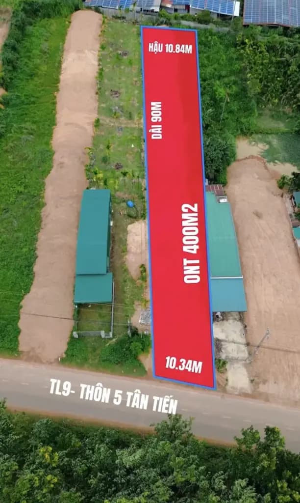 Bán đất cổng cụm công nghiệp tân tiến krongpac Mặt tiền tỉnh lộ 9 10.3m Kinh doanh đầu tư nhà trọ dịch vụ