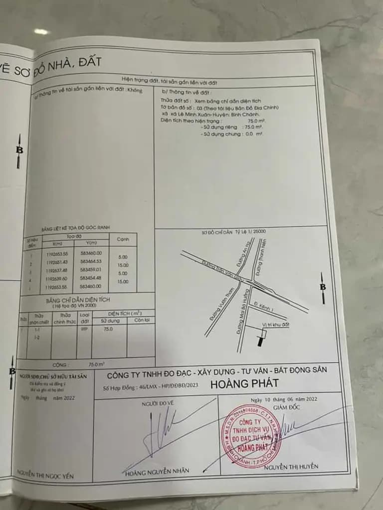 Main-Đất 75M2 - 5x15 - Xã Bình Lợi, Bình Chánh - Ngay Chợ Cầu Xáng - 270 Triệu-4