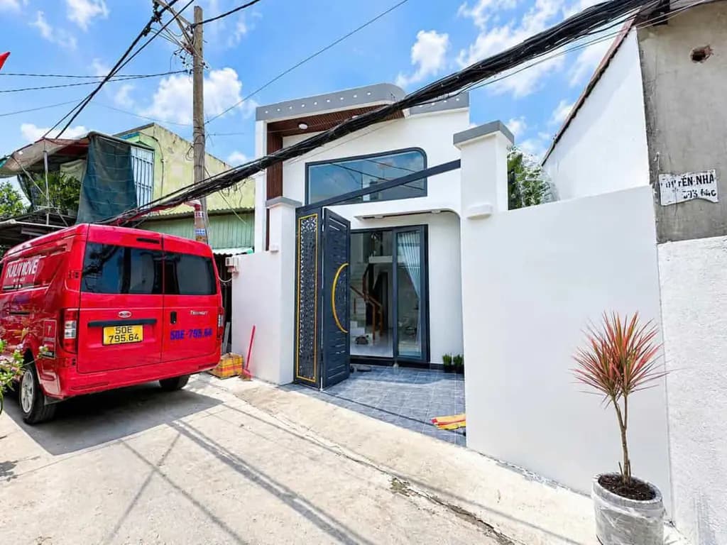 Main-Bán nhà mới hẻm Trung Vương 3, Trung Chánh, KT 5x19m 4PN, giá 5,2 Tỷ-1