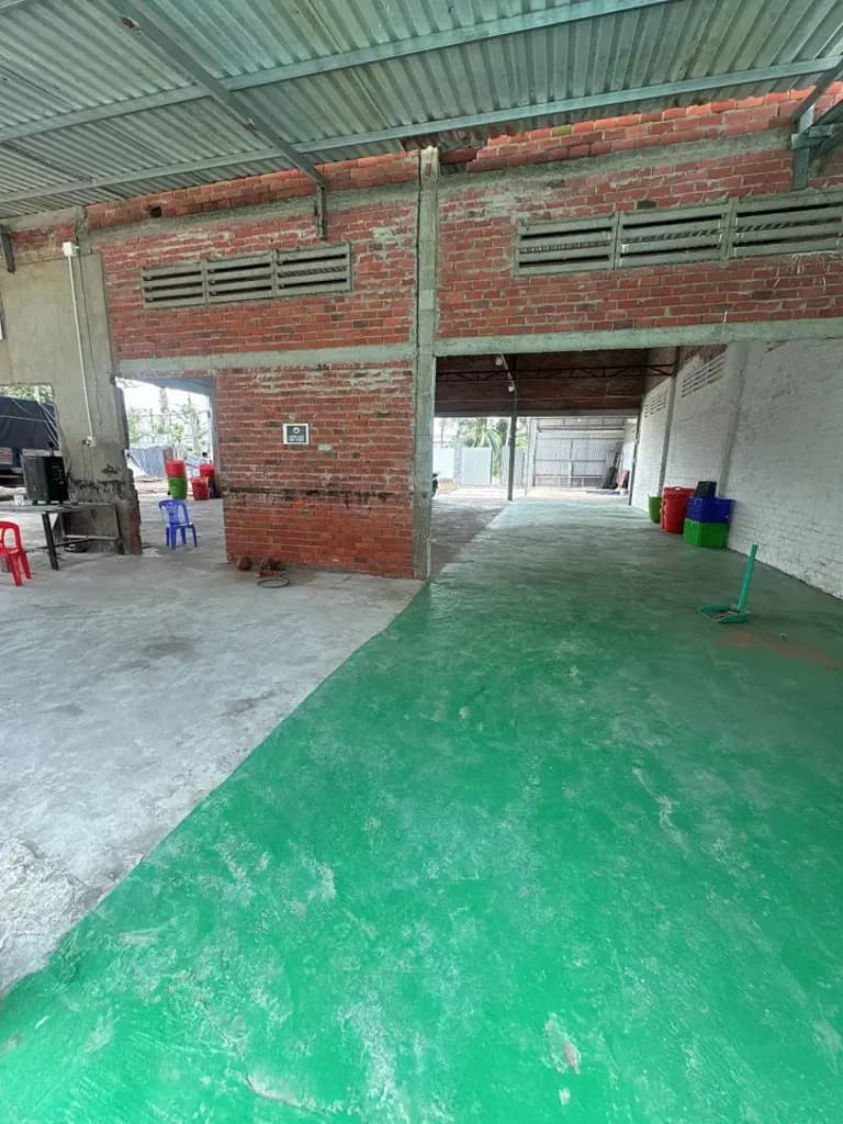 Main-Cho thuê Kho, nhà xưởng 1500m2 giá 20 triệu mặt tiền đường xe container,có điện 3 pha tại Bến Tre-3