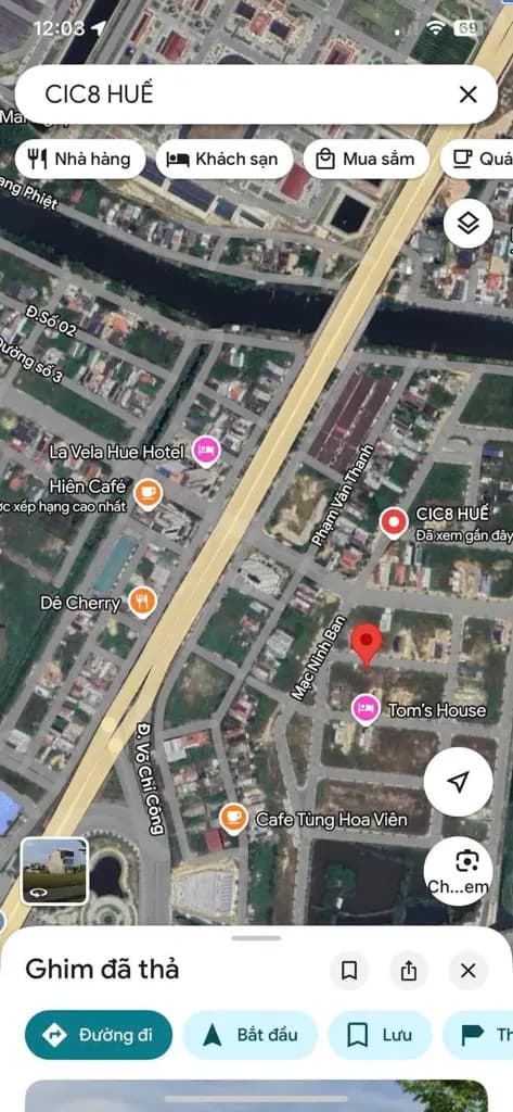 Bán đất Kqh CiC8 - Thủy Dương - Tp Huế