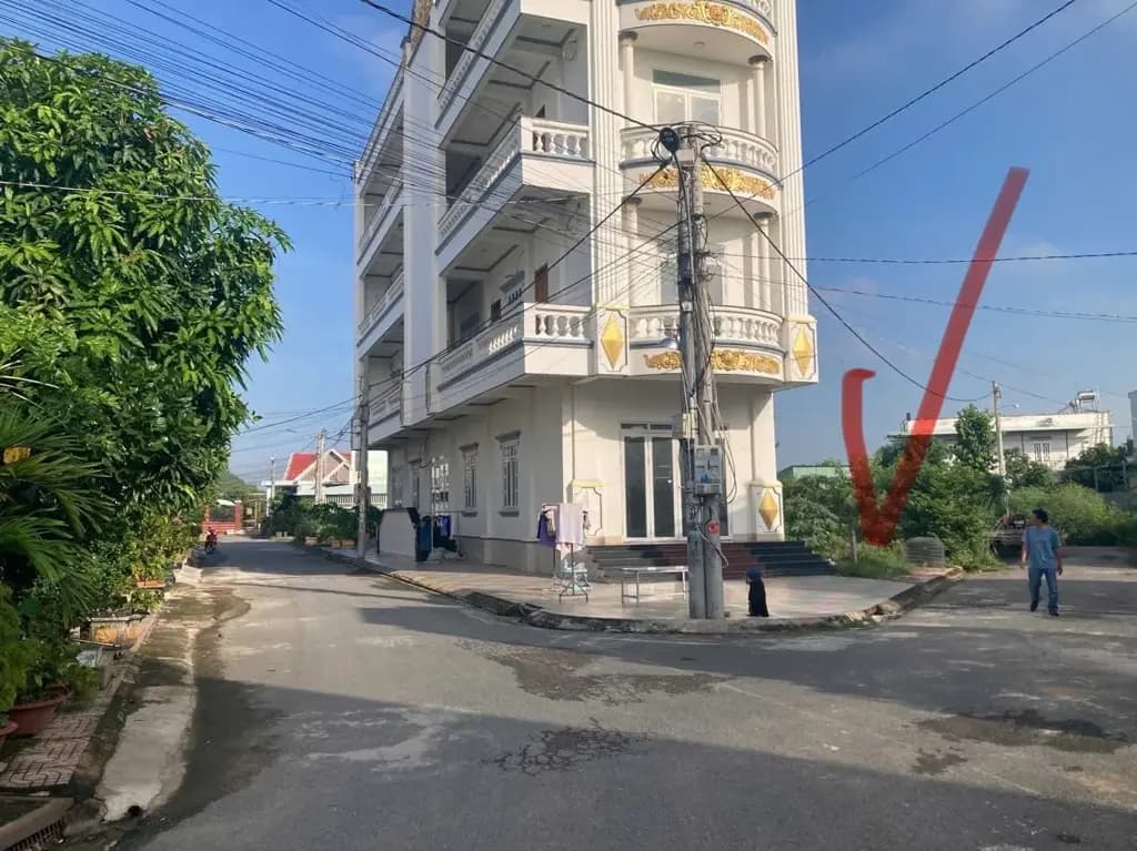 Main-Bán Đất 112m2 có sẵn 112 m2 thổ cư giá 1.7 tỷ tại Đường ĐT 826 Xã Long Trạch Huyện Cần Đước Long An. Hoặc 2 nền liền kề 12x19m, xây biệt thự đẹp-4