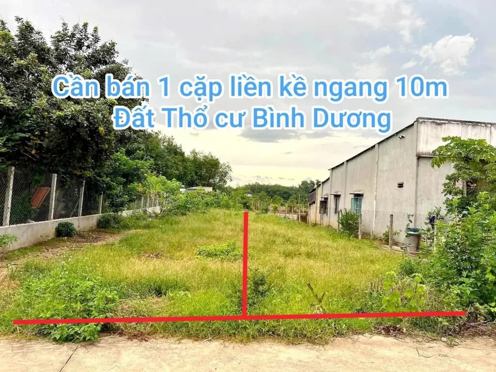 Bán 1 cặp đất thổ cư GIÁ CHỈ 695TR, cách chợ trường 150m, đường thông thoáng.
