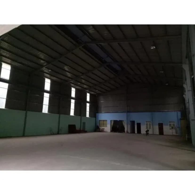 Cho thuê kho xưởng SX đa nghề 12000m2, cho thuê lẻ. Đầy đủ GP gần Cổng Xanh Phú Giáo, giá 63k/m2