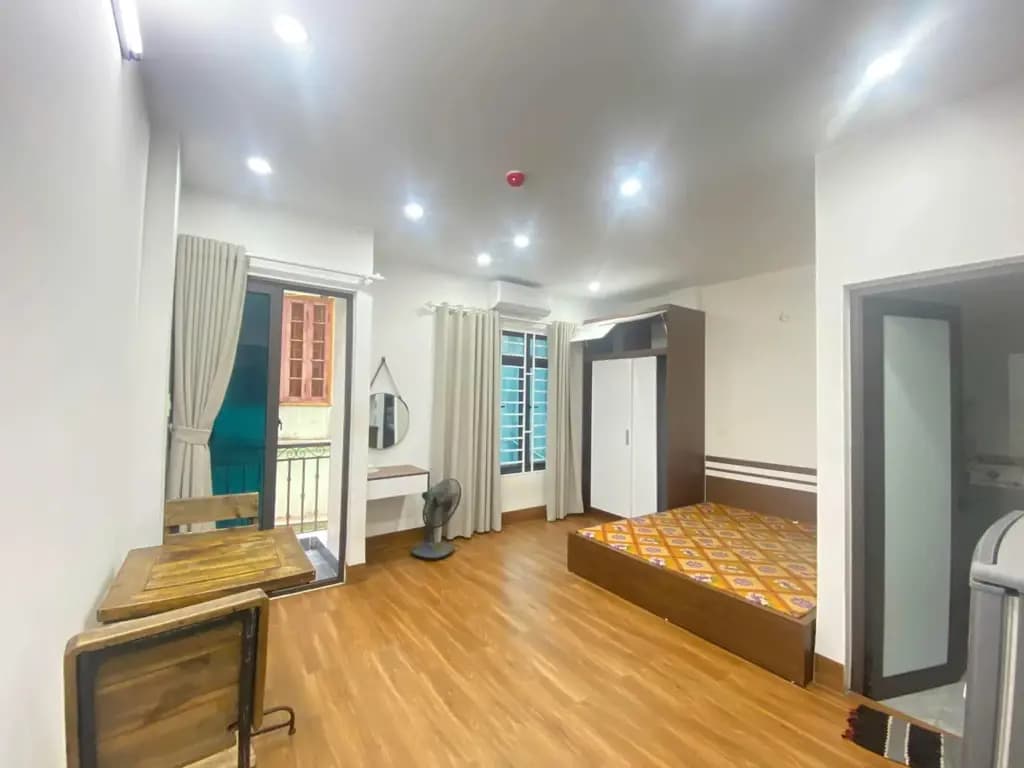 Main-Cho Thuê Ccmn 26m Full đồ đẹp thoáng ban công cửa sổ tại 322 Mỹ Đình, Từ Liêm-2