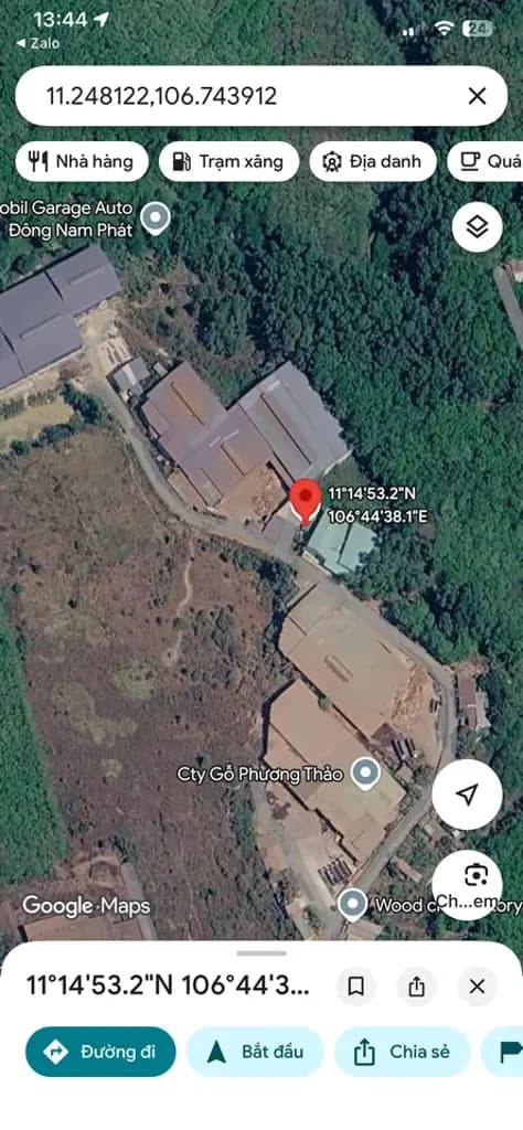 Cho thuê giá 300 triệu tại Xã Phước Hoà Huyện Phú Giáo Bình Dương