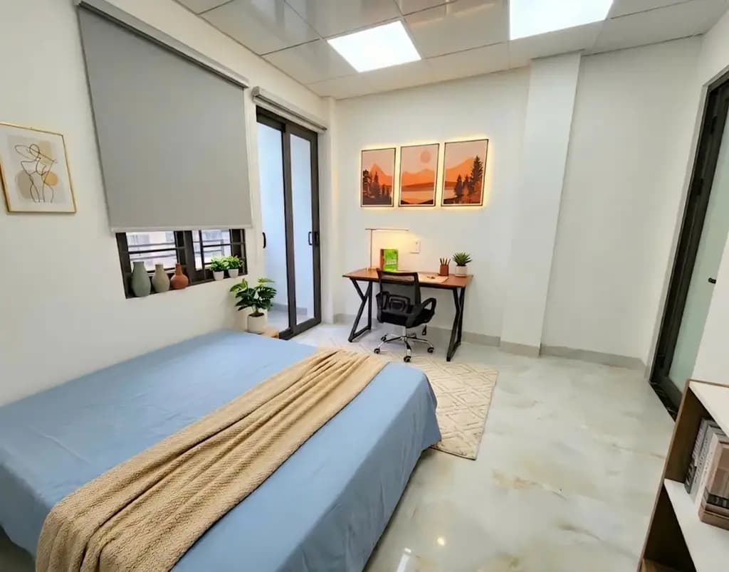 Main-Cho thuê 2Pn cực đẹp dt 50m Full đồ, ô tô đỗ ngõ 146 Tự Do (Gần Bách Kinh Xây)-2