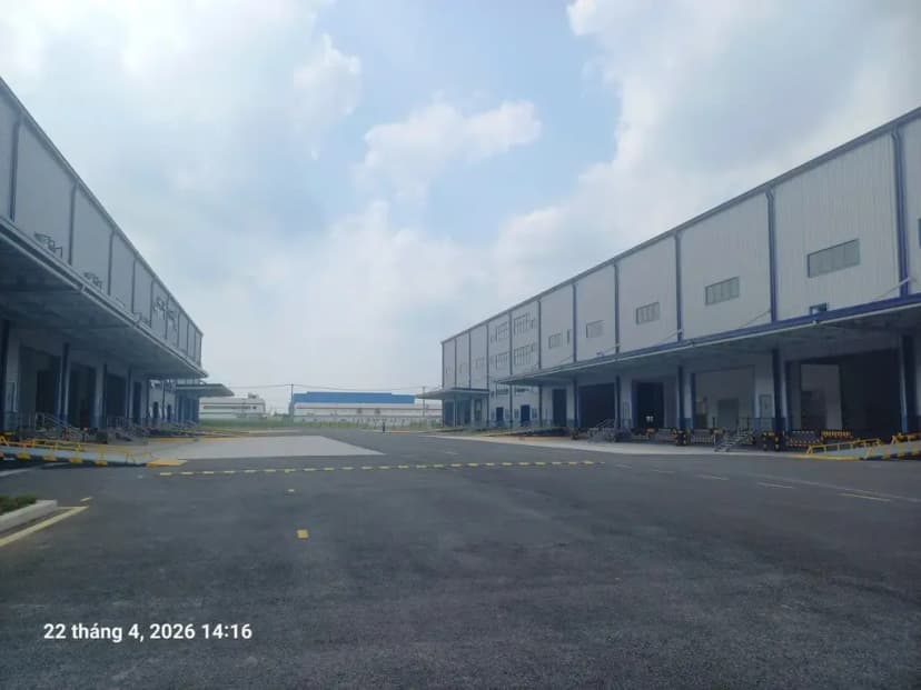 Cho thuê Kho, nhà xưởng 2999m2 tại KCN Vĩnh Lộc 2, Đường Ql 1A Xã Long Hiệp Huyện Bến Lức Long An
