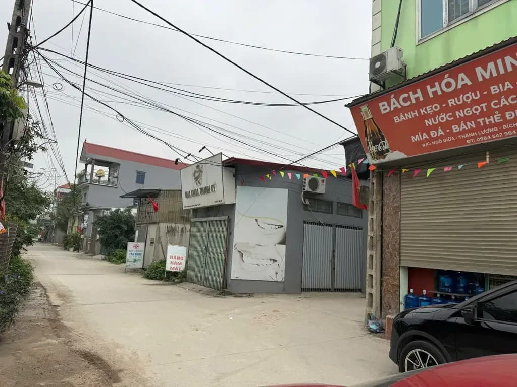 Main-Cho thuê kho xưởng 350m2 + đất trống 1000m2 gần Thanh Hà. Ô tô tải vào. Giá 15tr/tháng-5