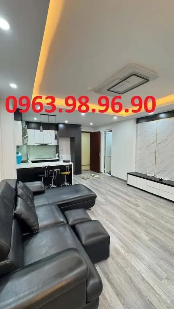 Main-Cho thuê căn chung cư tòa M5 Mipec Kiến Hưng, Hà Đông 2 phòng ngủ, 1 vệ sinh Diện tích: 55m2 Liên hệ xem nhà: 0963989690-0