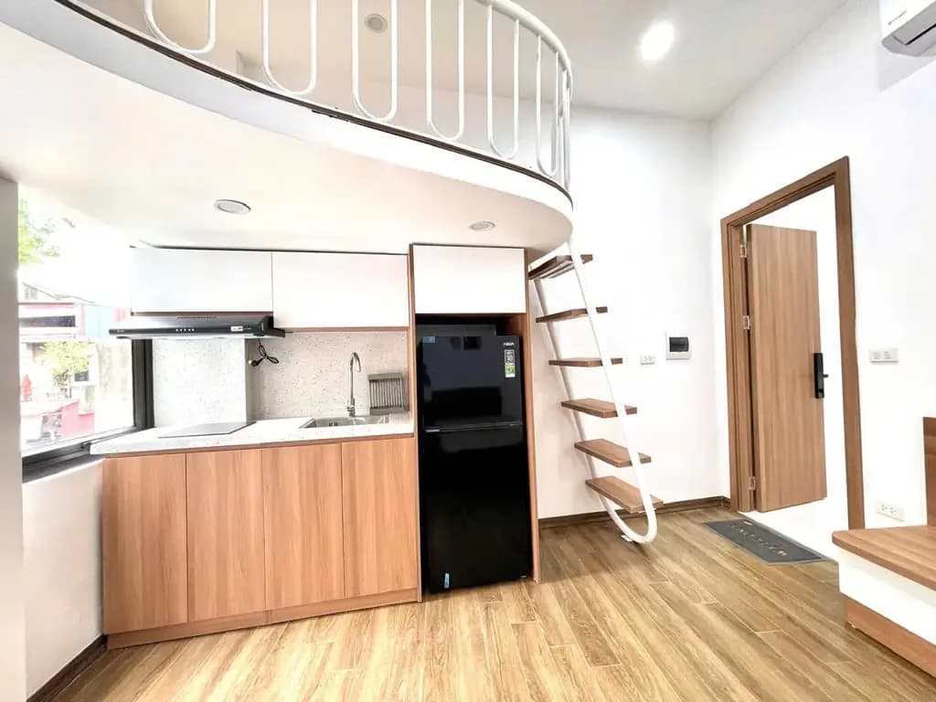 Main-Cho Thuê Ccmn 2 ngủ với 35m Full đồ đẹp thoáng tại Ngõ Quỳnh, Thanh Nhàn HBT-5