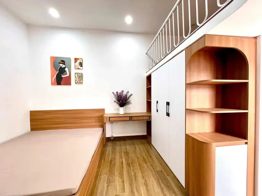 Main-Cho Thuê Ccmn 2 ngủ với 35m Full đồ đẹp thoáng tại Ngõ Quỳnh, Thanh Nhàn HBT-6