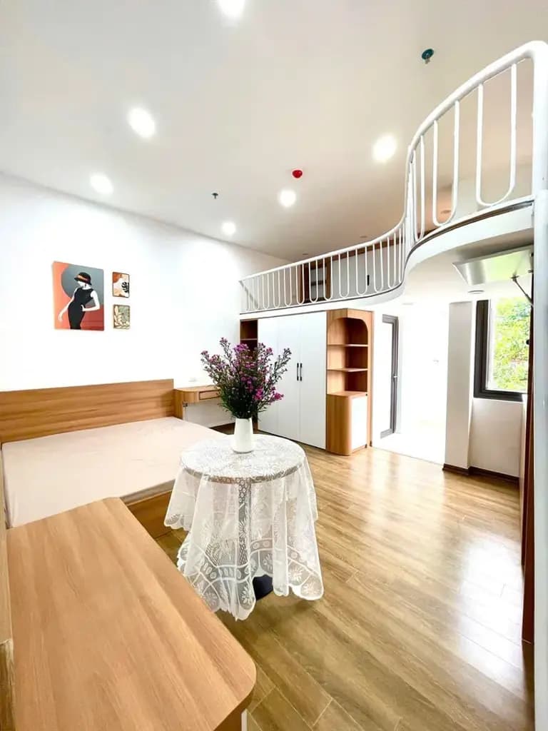 Main-Cho Thuê Ccmn 2 ngủ với 35m Full đồ đẹp thoáng tại Ngõ Quỳnh, Thanh Nhàn HBT-2