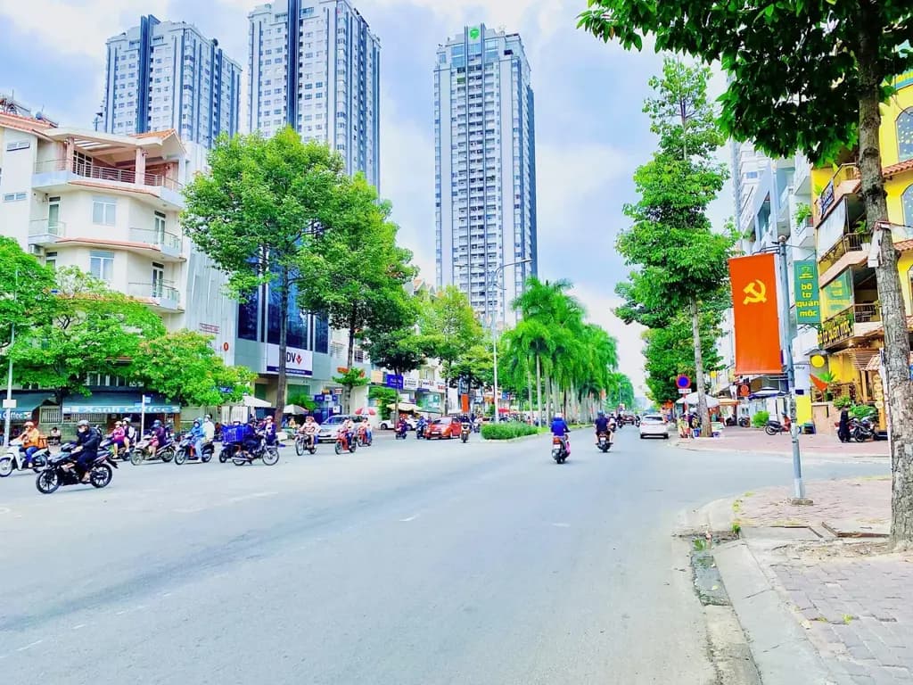 Main-❇️❇️ Cho Thuê Nhà GÓC 2MT: 93-95 Nguyễn Thị Thập + Đường Số 5 - Quận 7 - 12x20m, hầm, 5 tầng-2