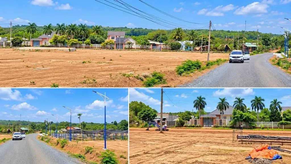 Main-Bán Đất 200m2 có sẵn 100 m2 thổ cư giá 350 triệu tại Đường Mai Thúc Loan Xã Tân Tiến Huyện Đồng Phú Bình Phước-1