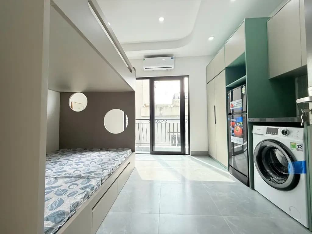 Main-Cho Thuê Ccmn 2 giường ngủ Full đồ đẹp thoáng tại 456 Trường Chinh, Đống Đa-0