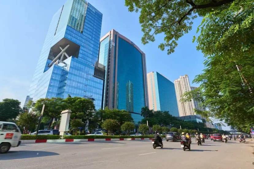 Cho thuê Văn phòng Cầu Giấy - full nội thất - giá chỉ 13 triệu/ tháng tại tòa Building hạng A