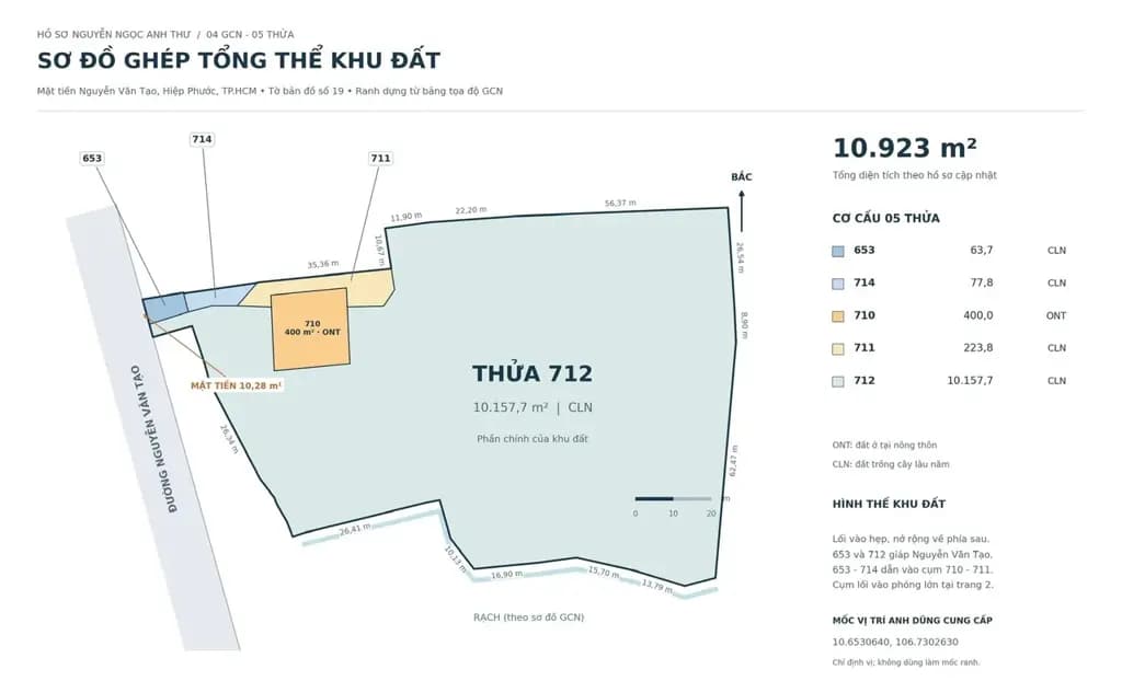 Main-Bán Đất 10923m2 có sẵn 2210 m2 thổ cư giá 135 tỷ tại Đường Nguyễn Văn Tạo Xã Long Thới Huyện Nhà Bè TP. Hồ Chí Minh-0