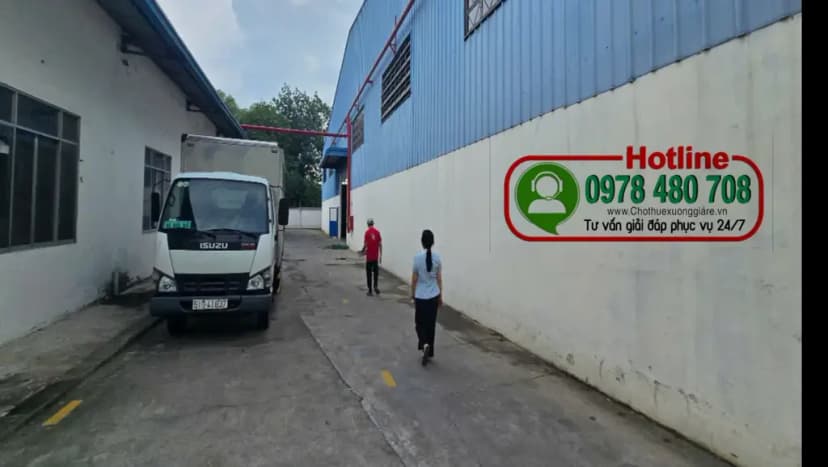 Cho thuê 5000m2 Kho Xưởng Tân Hiệp Tân Uyên Bình Dương ,G.tờ đầy đủ , đường cont , S.X Đa ngành