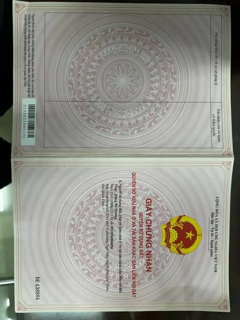 Cần bán đất mặt tiền Phan Thúc Trực