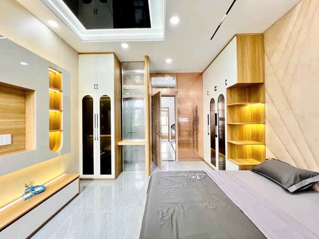 Main-NHÀ PHỐ LÊ QUANG HÒA – GARA Ô TÔ – PHÒNG SAUNA – ĐƯỜNG 8M – HẠ CÒN 6,1 TỶ-7