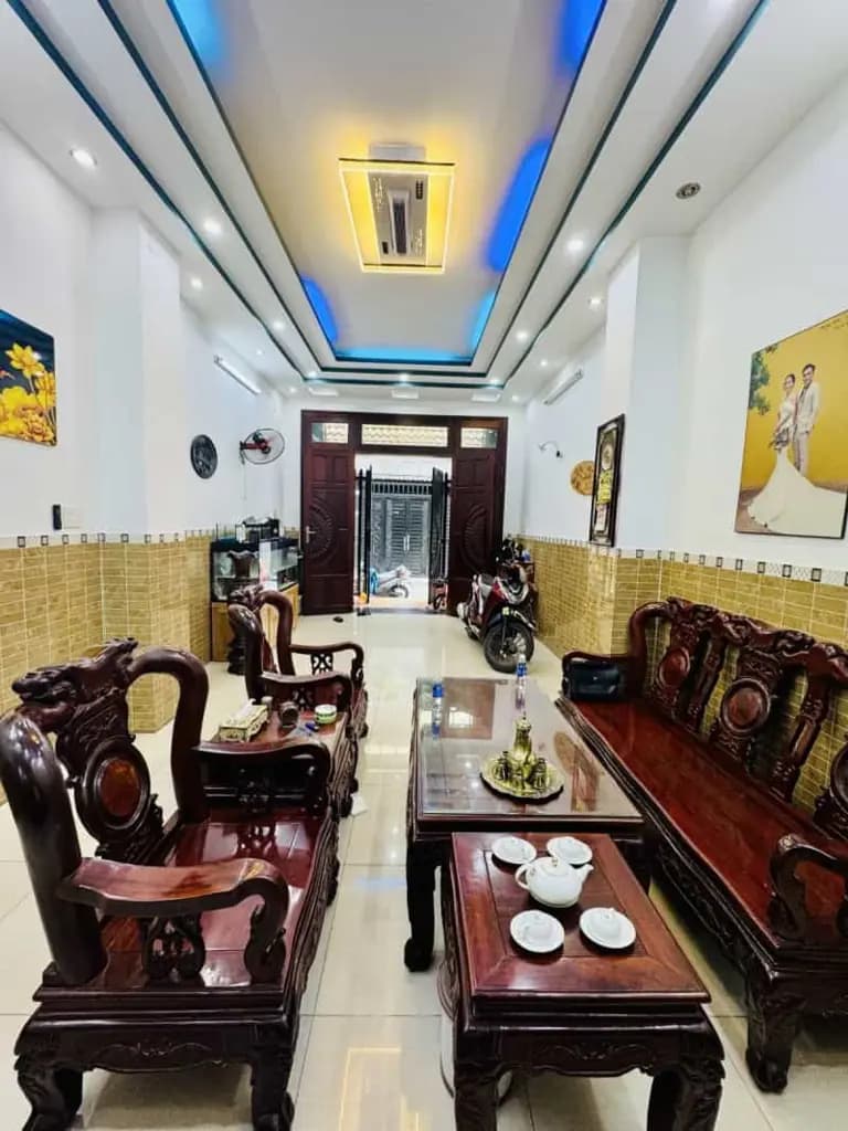 NHÀ 3 TẦNG HẺM Ô TÔ 6M GÒ DẦU TÂN PHÚ 79M2(4x20) SHR GIÁ 10.3 TỶ