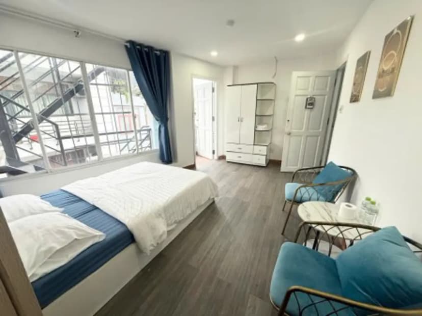 Phòng trọ Studio Tân Bình – Full nội thất, WC riêng, thang máy