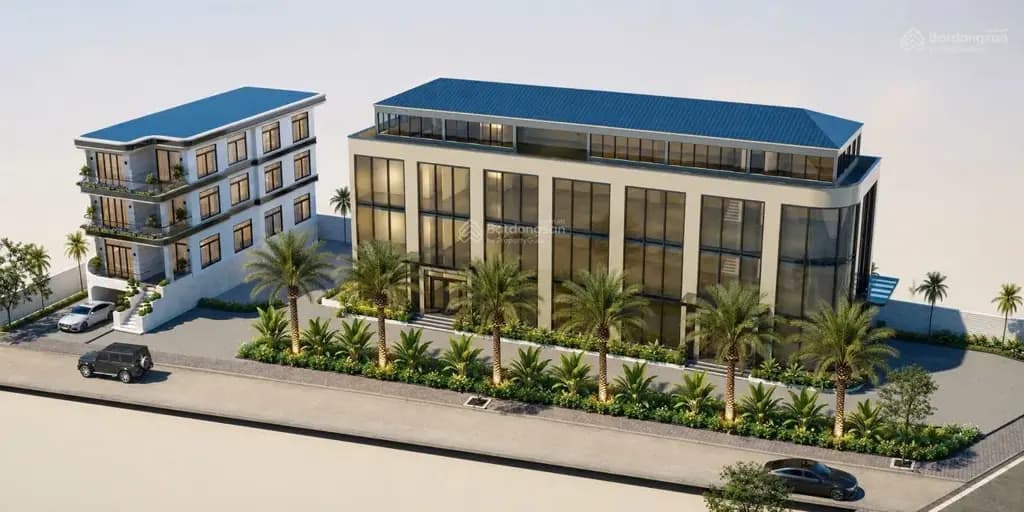 Main-Cho thuê tổ hợp văn phòng, showroom, nhà khách mặt tiền ĐT747B, giáp KCN Nam Tân Uyên Khuôn viên-1