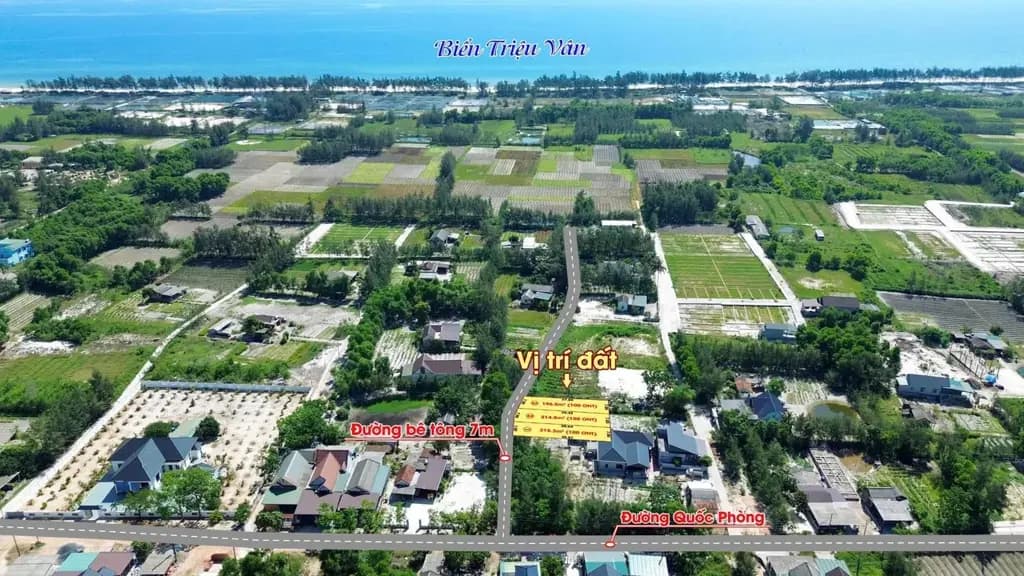 Main-Bán đất biển quảng trị giá chỉ từ 3xx triệu/lô gần cảng mỹ thủy-0