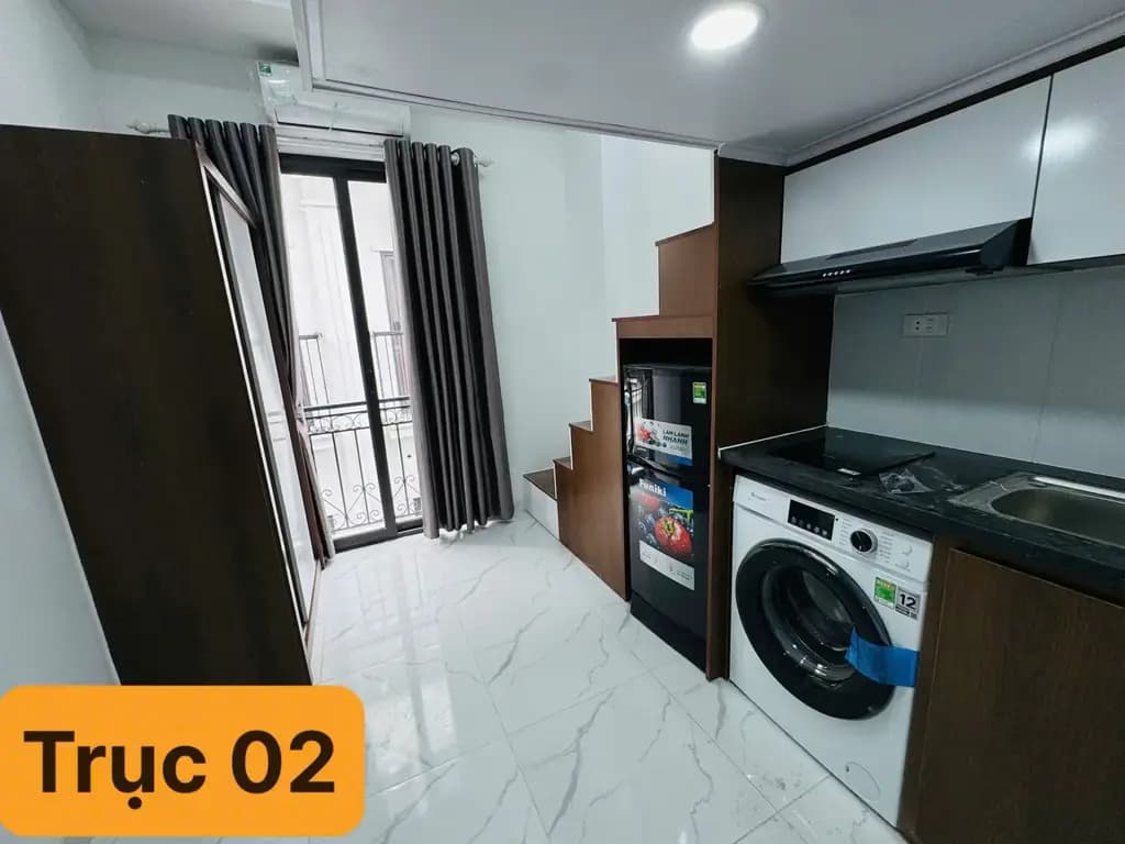 Main-Cho Thuê Ccmn 24m 4tr5 Full đồ đẹp thoáng ban công cửa sổ tại 394 Mỹ Đình-3