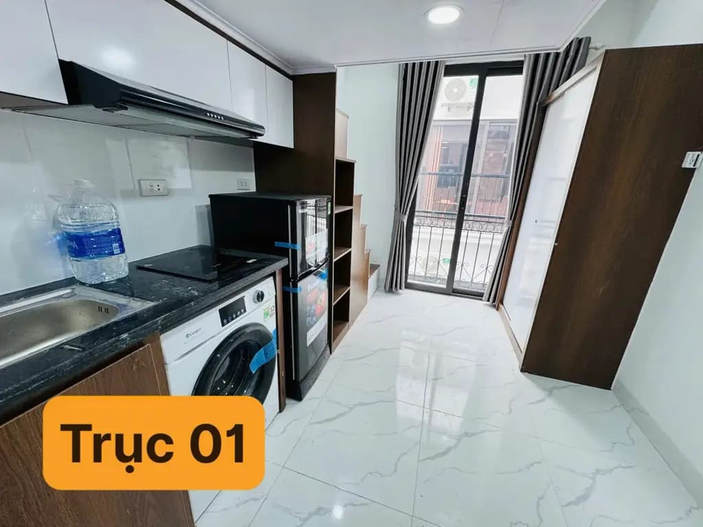 Main-Cho Thuê Ccmn 24m 4tr5 Full đồ đẹp thoáng ban công cửa sổ tại 394 Mỹ Đình-0