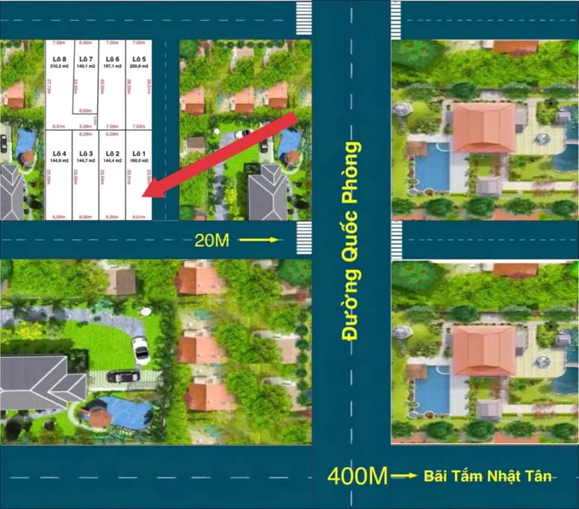 Bán Đất 144m2 có sẵn 144 m2 thổ cư giá 390 triệu tại Xã Triệu Lăng Huyện Triệu Phong Quảng Trị